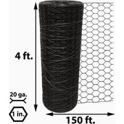 Image of Acorn 1 In. x 48 In. H. x 150 Ft. L. Hexagonal  Vinyl-Coated Wire Poultry Netting