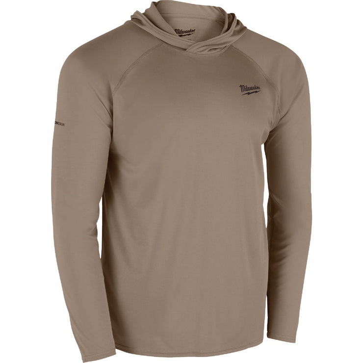 Image of Milwaukee Workskin XL Sandstone Hooded Men&