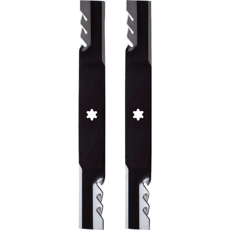 Image of Oregon G3 Gator 42 In. Deck Riding Lawnmower Blade - Fits Cub-Cadet , Troy-Bilt, Craftsman, and Bolens (2-Count)