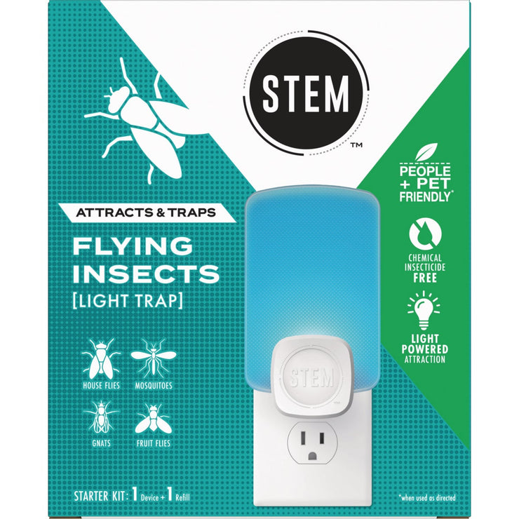 Image of Stem Reusable Indoor Flying Insects Light Trap Starter Kit