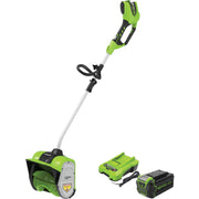 Image of Greenworks 40V 12 In. Cordless Snow Shovel with 4.0 Ah Battery and Charger