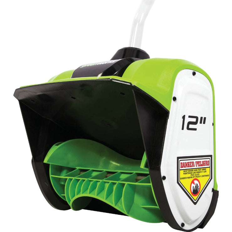Image of Greenworks 40V 12 In. Cordless Snow Shovel with 4.0 Ah Battery and Charger
