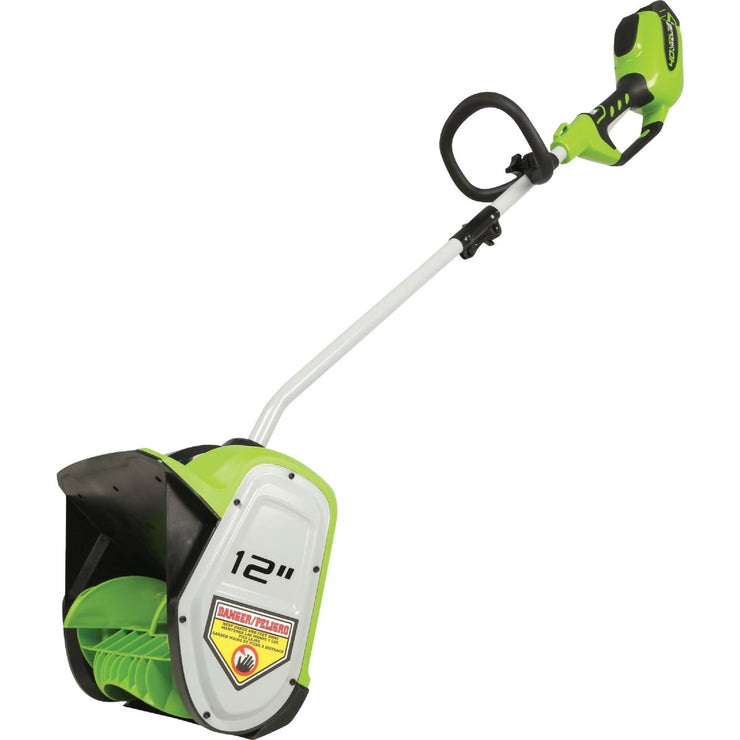 Image of Greenworks 40V 12 In. Cordless Snow Shovel with 4.0 Ah Battery and Charger