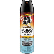 Image of Hot Shot 17.5 Oz. Crisp Linen Scent Aerosol Spray Ant, Roach, & Spider Killer