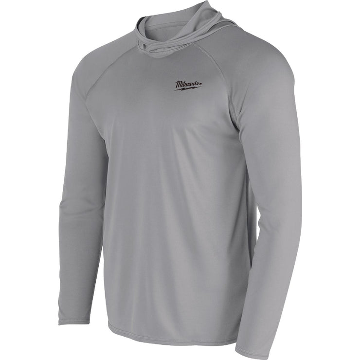 Image of Milwaukee Workskin 3XL Gray Hooded Men&