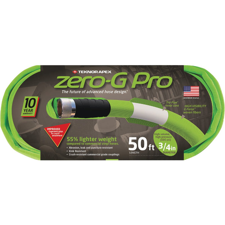 Image of Teknor Apex Zero-G Pro 3/4 In. Dia. x 50 Ft. Drinking Water Safe Garden Hose