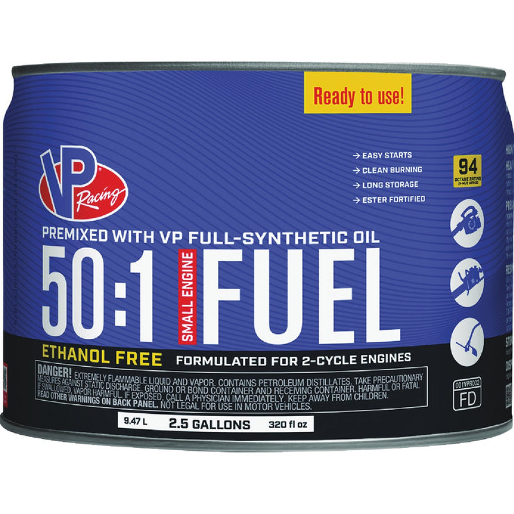 Image of VP Small Engine Fuels 2.5 Gal. 50:1 Ethanol-Free Gas & Oil Pre-Mix