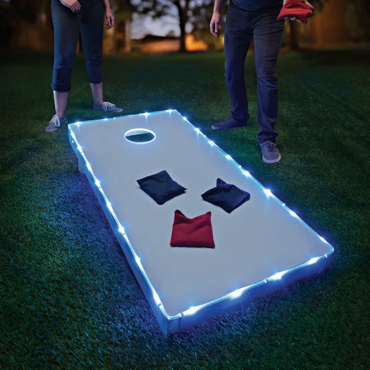 Image of Tossbrightz 26 Ft. White LED Cornhole Lighting Kit