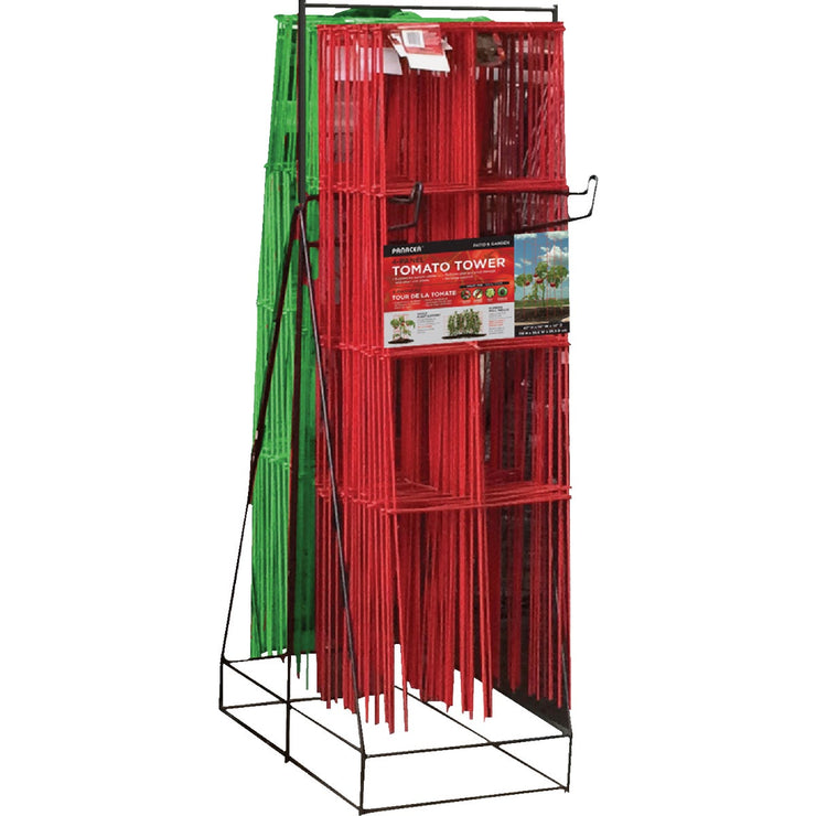 Image of Panacea Red & Green Tomato Tower Display (20-Piece)