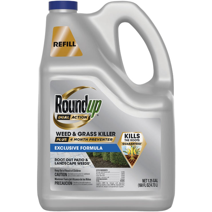 Image of Roundup Dual Action 1.25 Gal. Refill Weed & Grass Killer