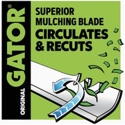 Image of Oregon Gator 42 In. Deck Riding Lawnmower Blade - Fits Husqvarna and Craftsman (2-Count)