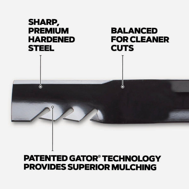 Image of Oregon Gator 42 In. Deck Riding Lawnmower Blade - Fits Husqvarna and Craftsman (2-Count)