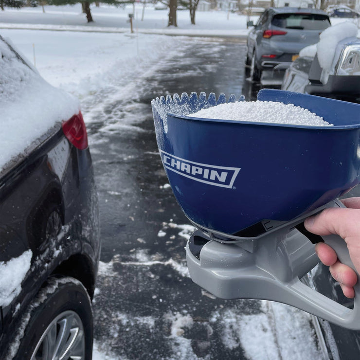Image of Chapin Salt & Ice Melt Hand Crank Spreader
