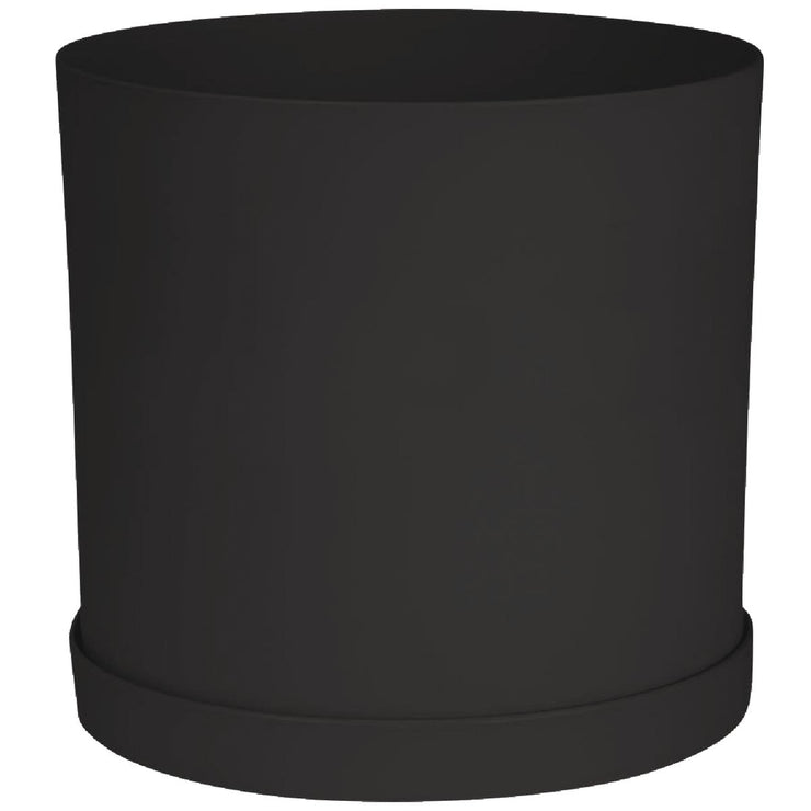 Image of Bloem Mathers Collection 10 In. Black Plastic Planter