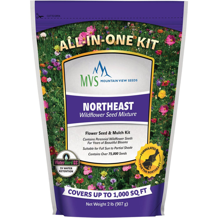 Image of Mountain View Seeds 2 Lb. 1000 Sq. Ft. Coverage Northeast Wildflower Seed Mix