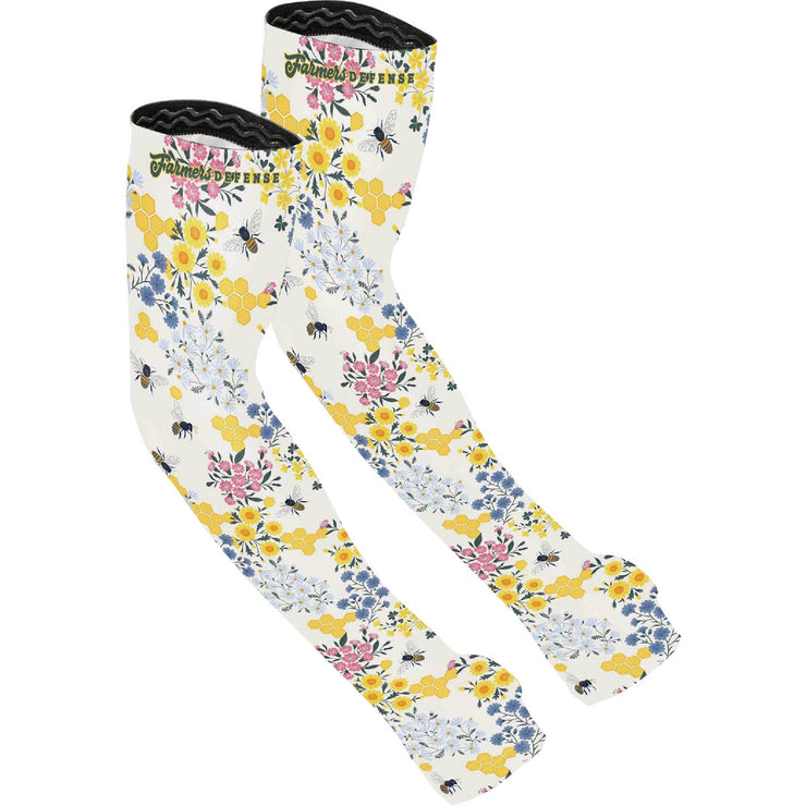 Image of Farmers Defense Cream Save the Bees Protection Sleeves, Small/Medium