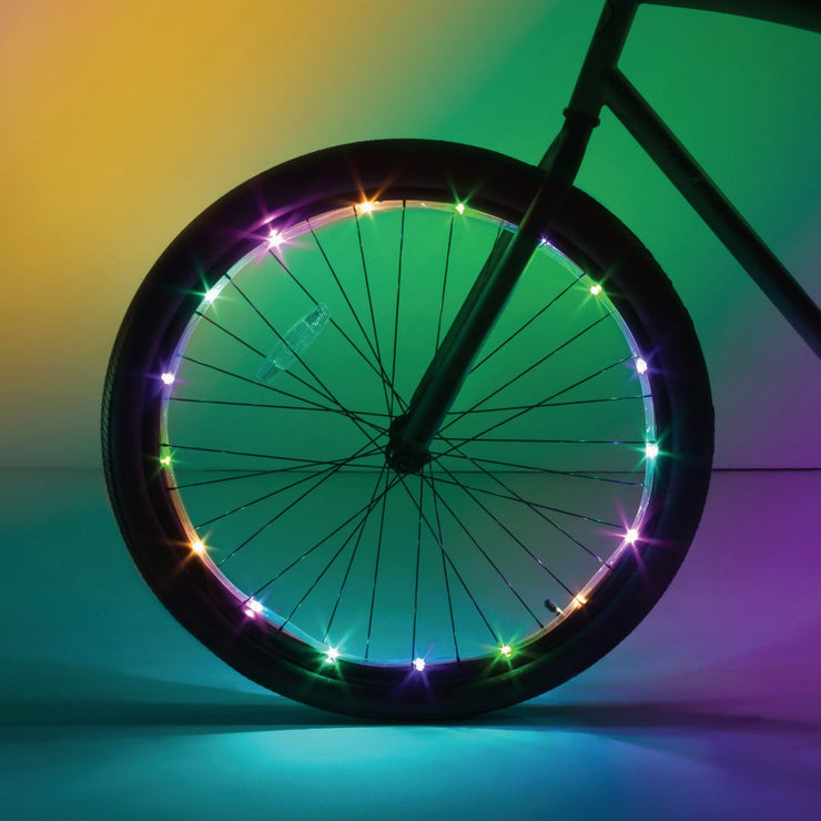 Image of Wheelbrightz LED Pastel Bicycle Light
