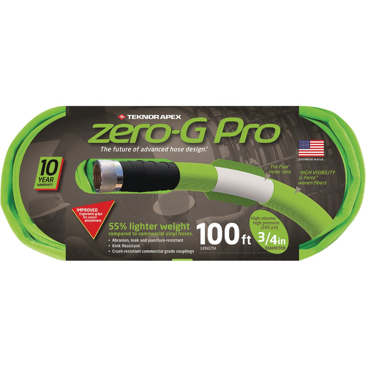 Image of Teknor Apex Zero-G Pro 3/4 In. Dia. x 100 Ft. Drinking Water Safe Garden Hose
