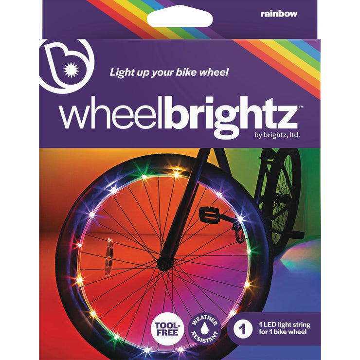 Image of Wheelbrightz LED Rainbow Bicycle Light