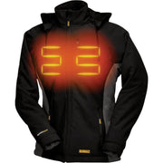 Image of DEWALT Women's Black Soft Shell Heated Coat Kit, M