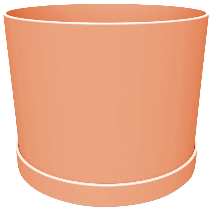 Image of Bloem Mathers Collection 10 In. Muted Terra Cotta Plastic Planter