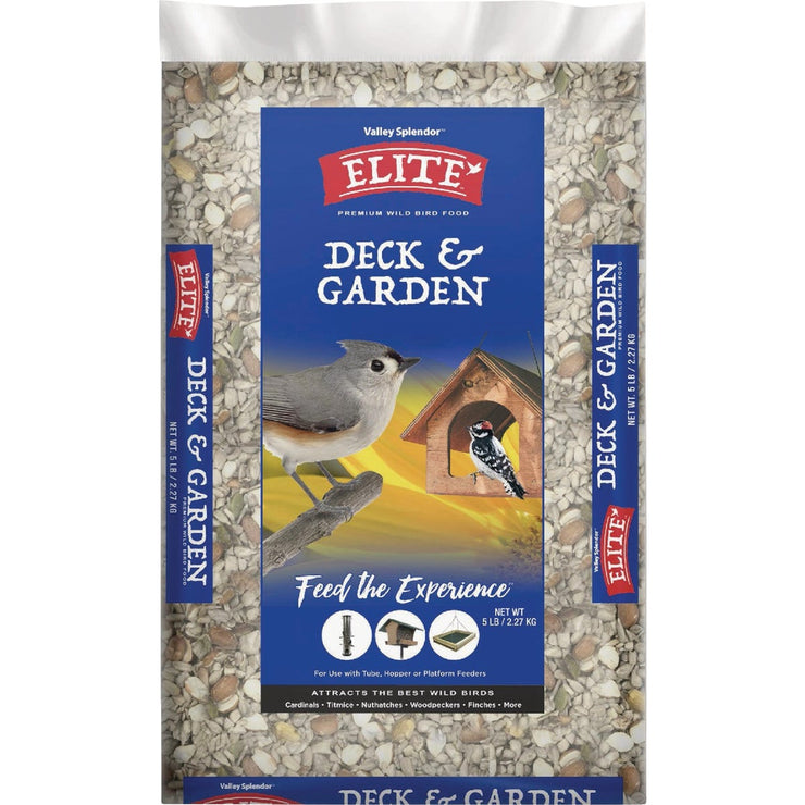 Image of Valley Splendor Elite 5 Lb. Deck & Garden Premium Wild Bird Food