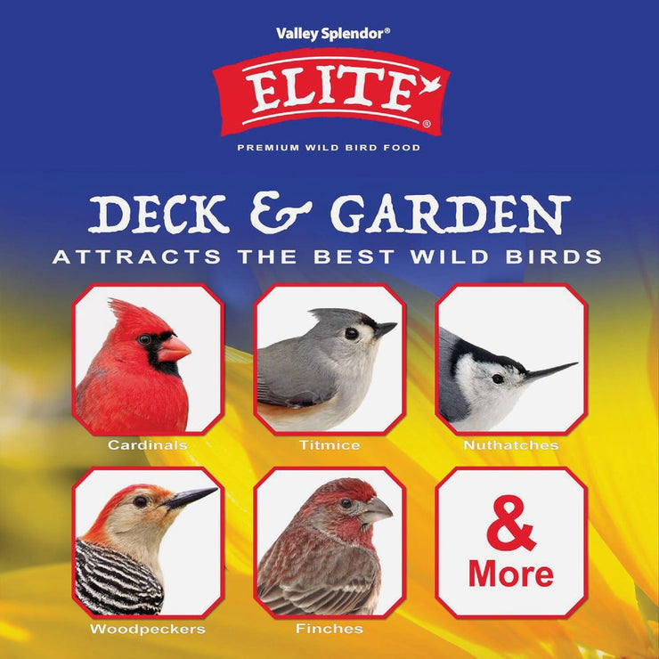 Image of Valley Splendor Elite 5 Lb. Deck & Garden Premium Wild Bird Food