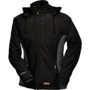 Image of DEWALT Women's Black Soft Shell Heated Coat Kit, XL