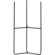 Image of American Gardenworks Urban Living Matte Black Powder Coated Steel Tri-Floor Pot Holder