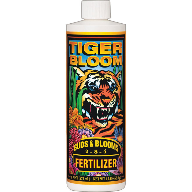 Image of FoxFarm Tiger Bloom 1 Pt. 2-8-4 Concentrate Liquid Plant Fertilizer