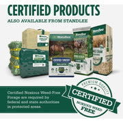 Image of Standlee Premium Western Forage 18 Cu. Ft. Certified Straw Grab & Go Compressed Bale