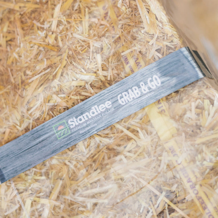 Image of Standlee Premium Western Forage 18 Cu. Ft. Certified Straw Grab & Go Compressed Bale