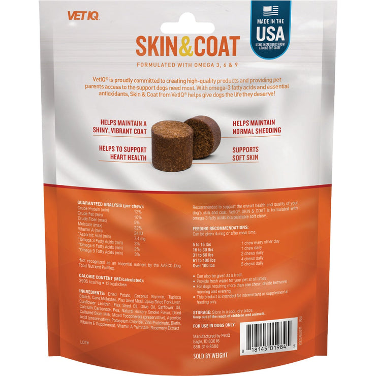 Image of VetIQ 7.4 Oz. Skin & Coat Chews (60-Pack)
