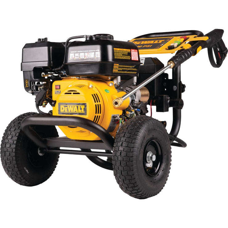 Image of DeWalt 3400 PSI 2.5 GPM Gas Cold Water Pressure Washer with Manual Recoil + E-Start Engine