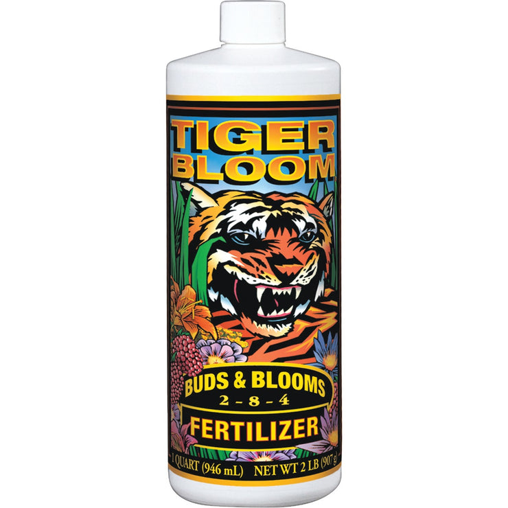 Image of FoxFarm Tiger Bloom 1 Qt. 2-8-4 Concentrate Liquid Plant Fertilizer