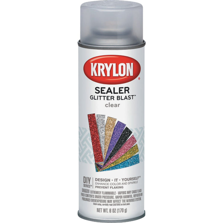 Image of Krylon Glitter Blast 6 Oz. Clear Sealer Spray