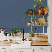 Image of Glidden Spred Interior Grab-N-Go Paint + Primer Eggshell Paint, Blue Fjord, 1 Gal.