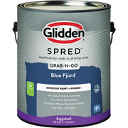 Image of Glidden Spred Interior Grab-N-Go Paint + Primer Eggshell Paint, Blue Fjord, 1 Gal.