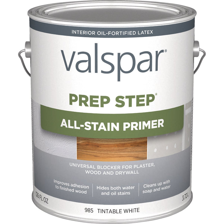 Image of Valspar Prep Step 1 Gal. White All Stain Primer (Acrylic Alkyd)