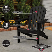 Image of Rust-Oleum Stops Rust 12 Oz. Custom Spray 5 in 1 Gloss Spray Paint, Black