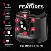 Image of Rust-Oleum Stops Rust 12 Oz. Custom Spray 5 in 1 Gloss Spray Paint, Black