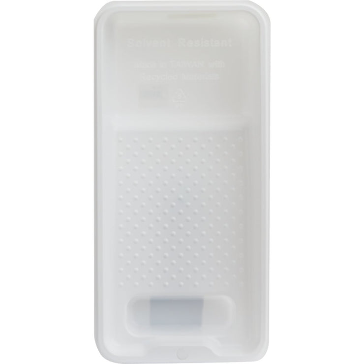 Image of Linzer 4 In. White Plastic Mini Roller Paint Tray