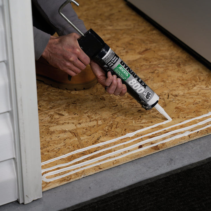 Image of DAP Dynaflex 800 10.1 Oz. Advanced Window, Door, Siding, & Trim Polymer Sealant - Black BK009