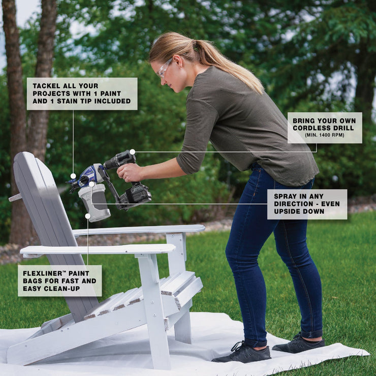 Image of Graco TrueCoat 360 Cordless Connect TrueAirless Paint Sprayer