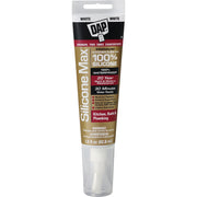 Image of DAP Silicone Max 2.8 Oz. White Premium Kitchen, Bath & Plumbing 100% Silicone Sealant