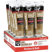 Image of DAP Silicone Max 2.8 Oz. White Premium Kitchen, Bath & Plumbing 100% Silicone Sealant