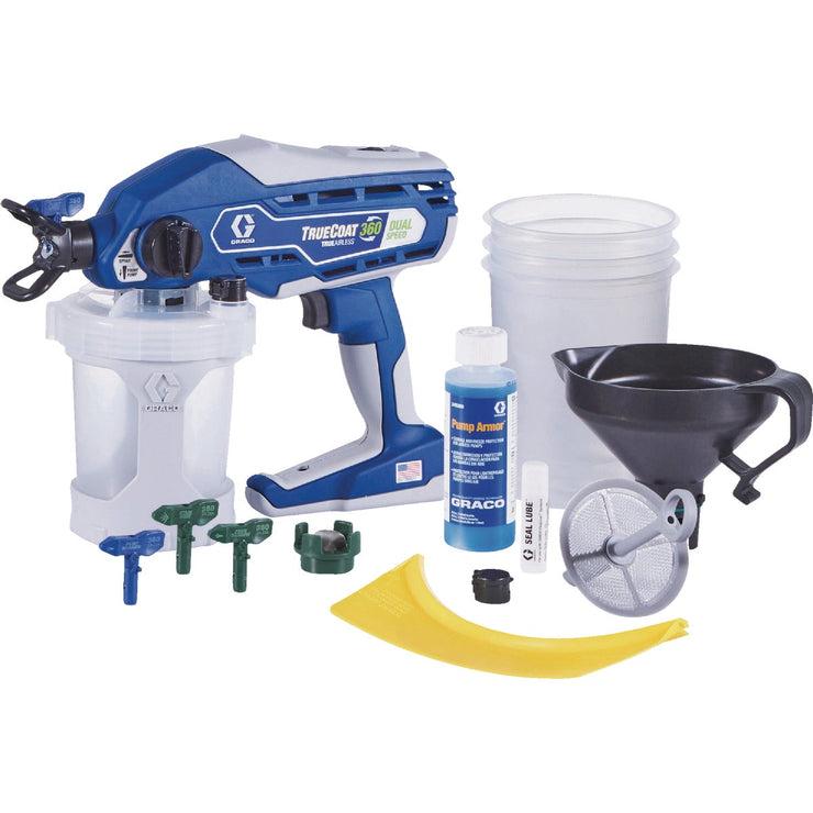Image of Graco TrueCoat 360 Dual Speed Handheld Airless Paint Sprayer