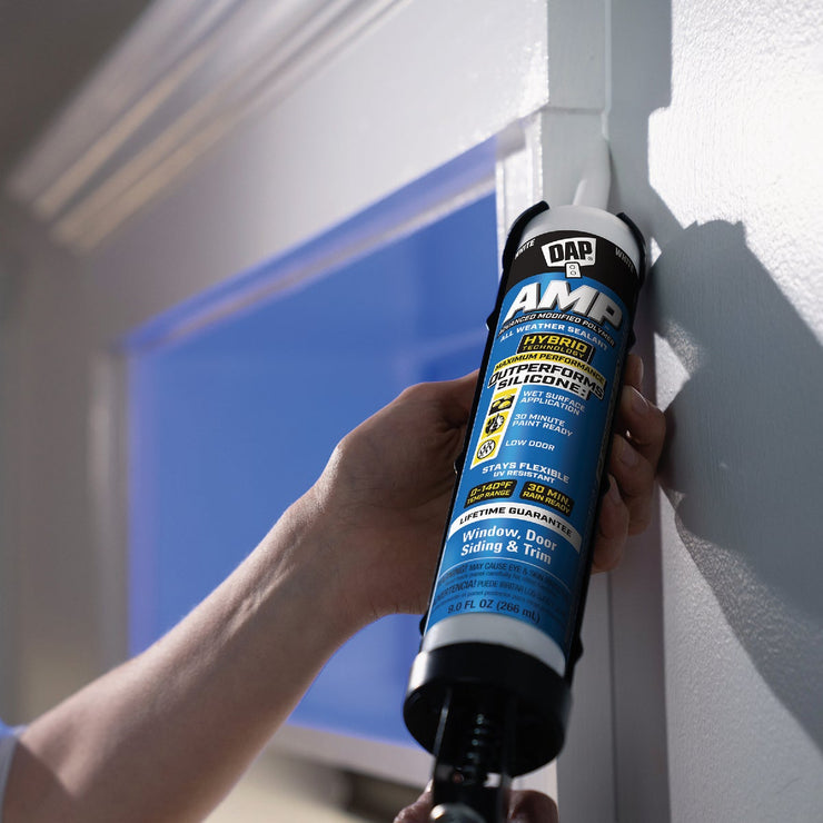 Image of DAP AMP 9 Oz. Advanced Modified Polymer All Weather Window, Door, & Siding Sealant, White