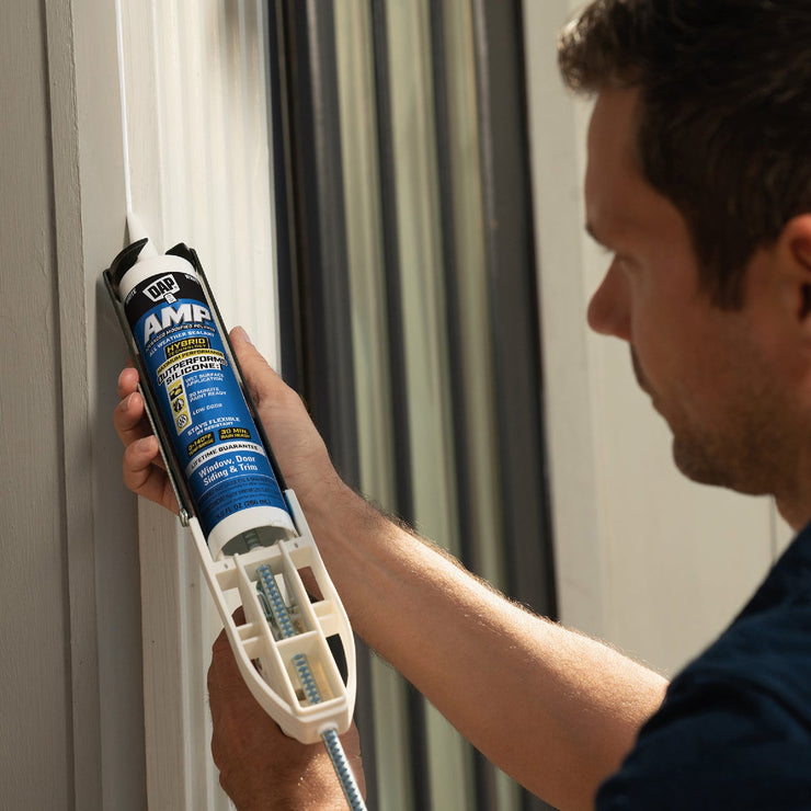 Image of DAP AMP 9 Oz. Advanced Modified Polymer All Weather Window, Door, & Siding Sealant, White