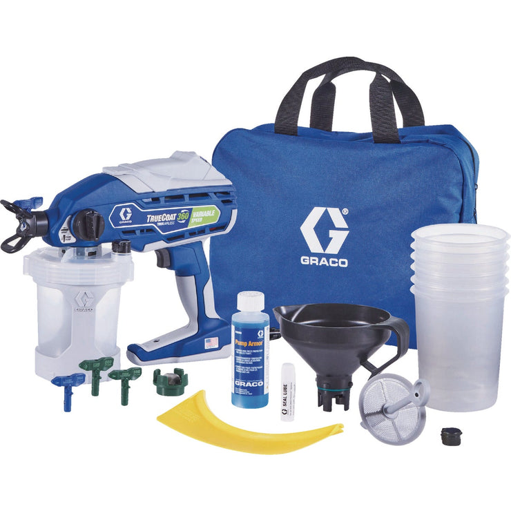 Image of Graco TrueCoat 360 Variable Speed Handheld Airless Paint Sprayer